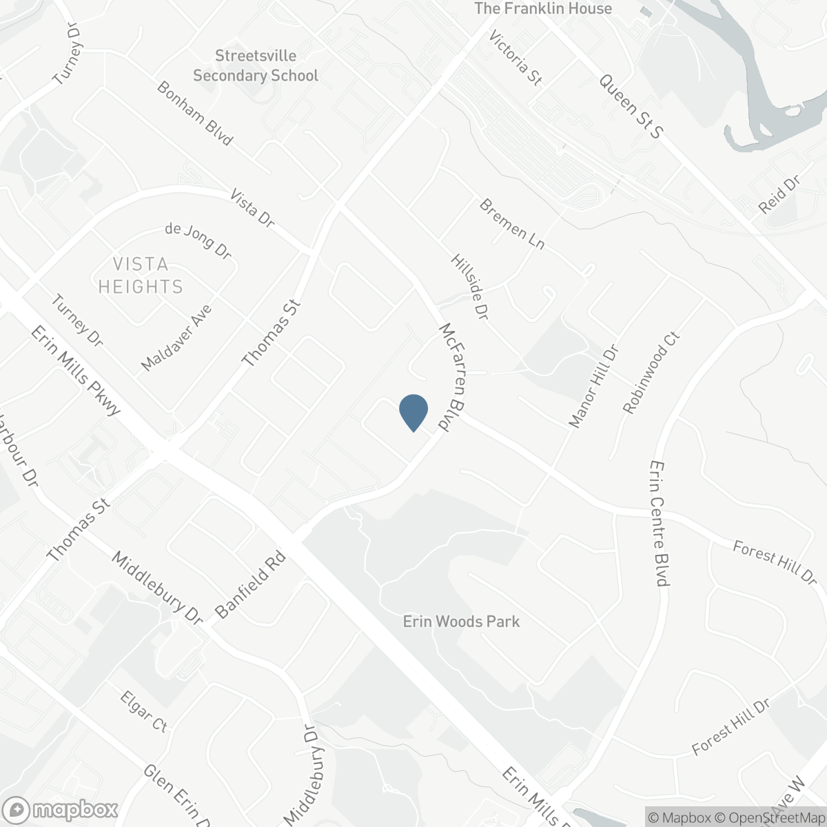 5456 PALMERSTON CRESCENT, Mississauga, Ontario L5M 5Z8